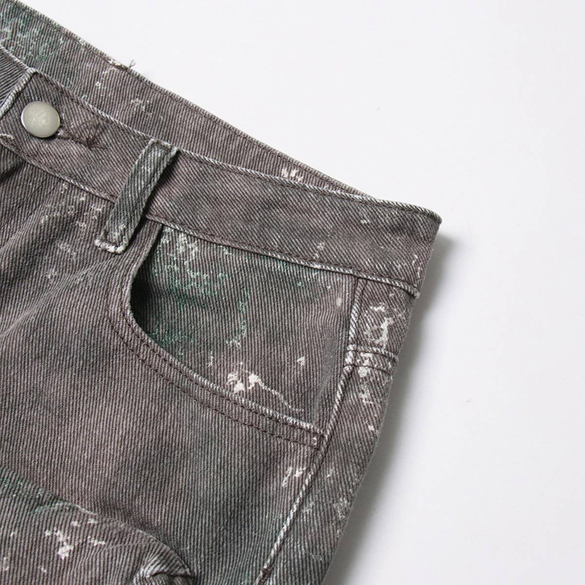 WOMENS CAMO LOOSE FITTING LOW RISE CARGO PANTS