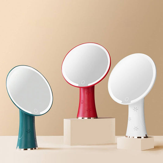 DESKTOP LED MAKEUP MIRROR WITH LIGHT AND CHARGING