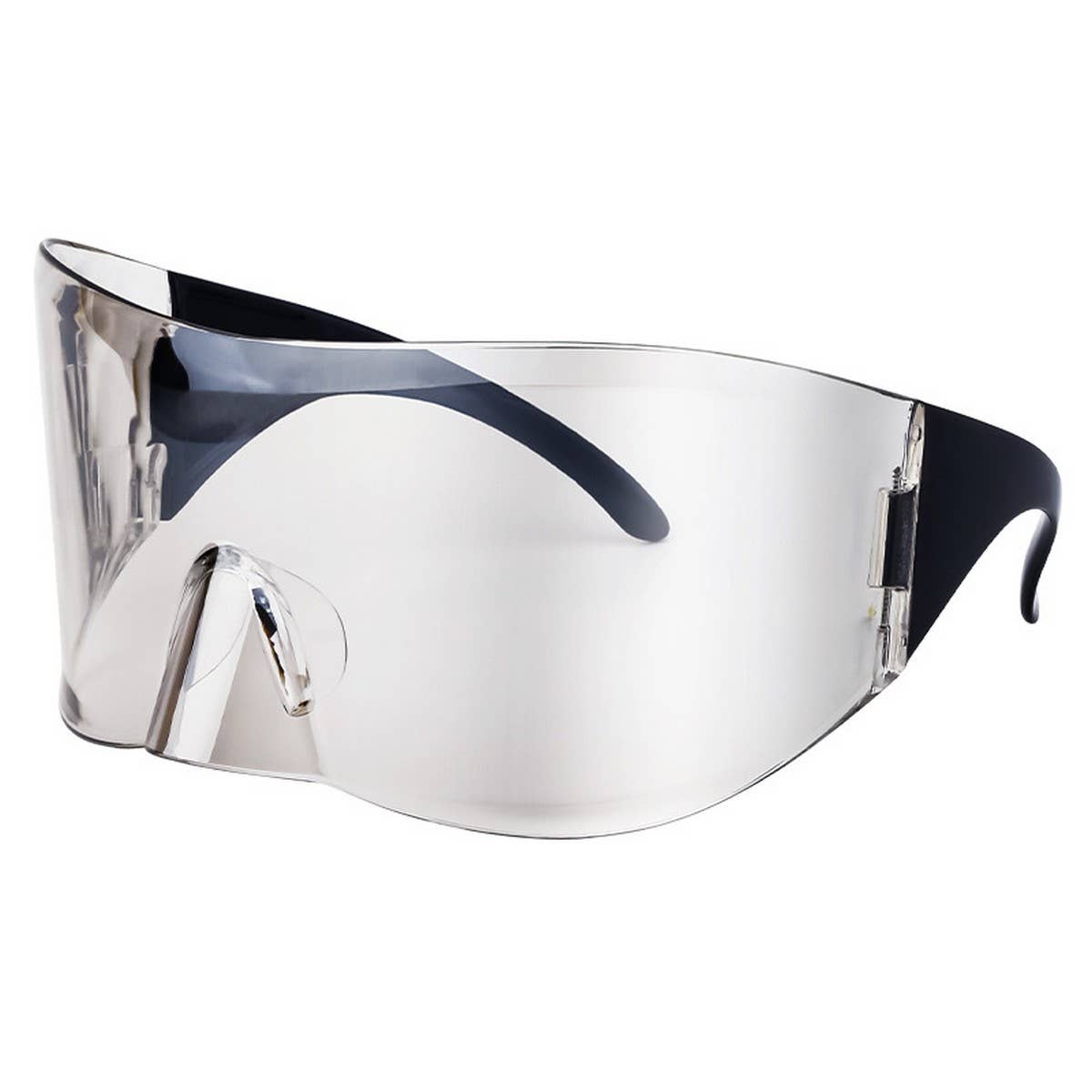 ONE-PIECE LARGE FRAME CYCLING WINDPROOF SUNGLASSES_CWASG0619