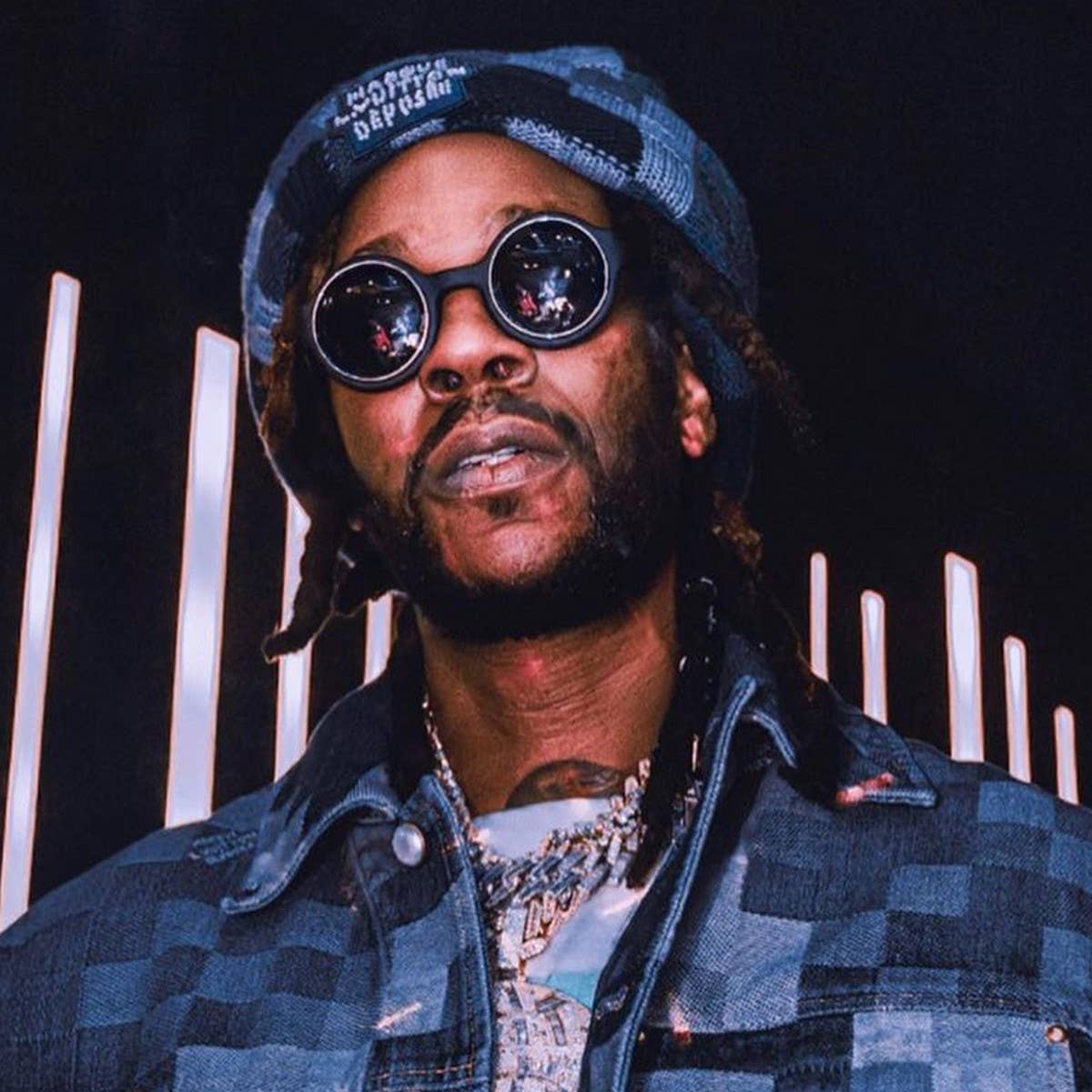 FASHIONABLE HIGH-END ROUND FRAME SUNGLASSES