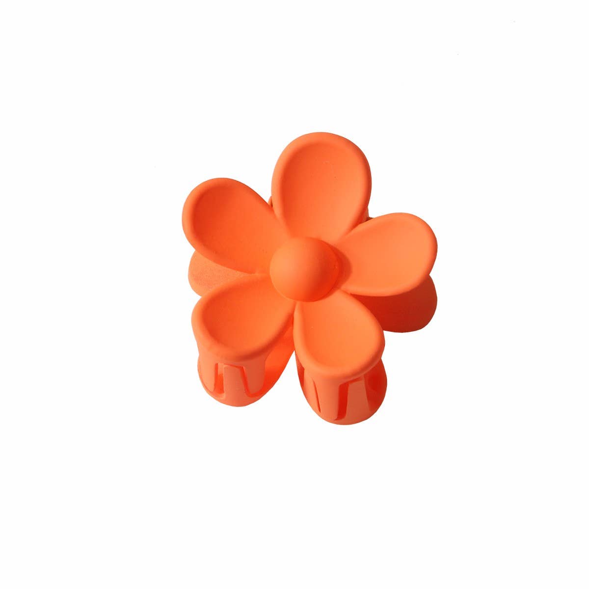 Mini Matte Flower Hair Claw Clip ? Cute Side Clip