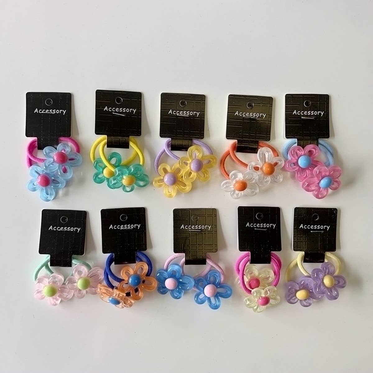 CHILDREN'S COLORFUL HOLLOW FLOWER HAIR ROPE_CWAHA1814