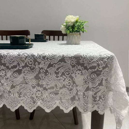 ROMANTIC LACE TABLECLOTH RECTANGULAR TABLECLOTH