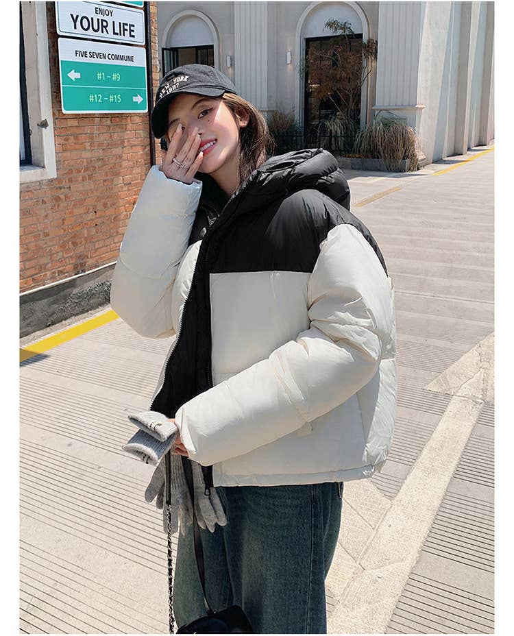 Thickened, fashionable, versatile and warm coat