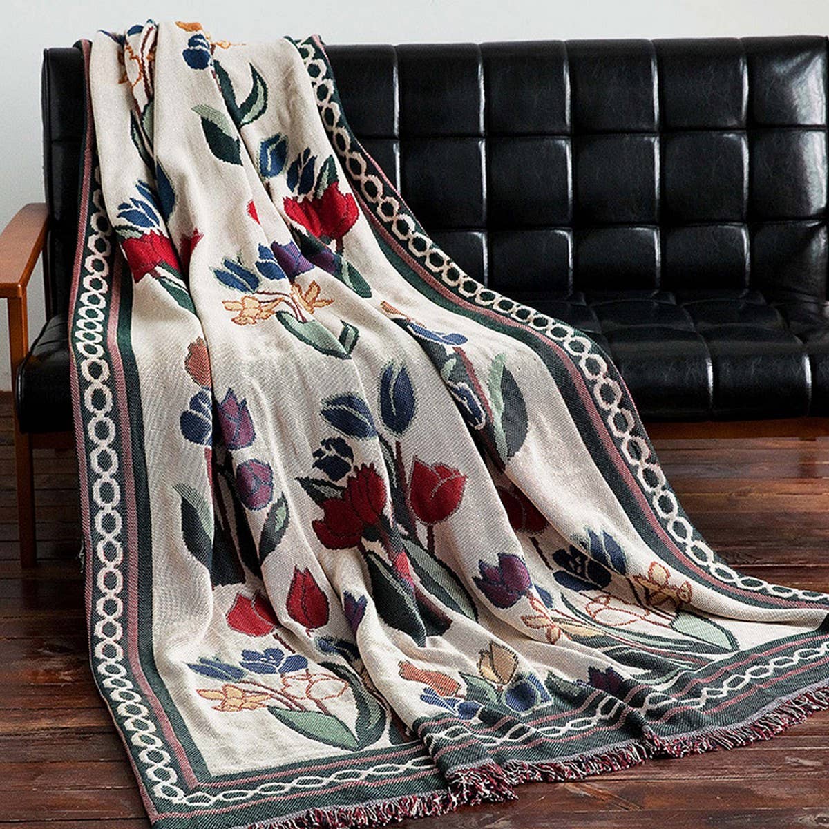 Thick Sofa Throw Blanket for Couch Cover