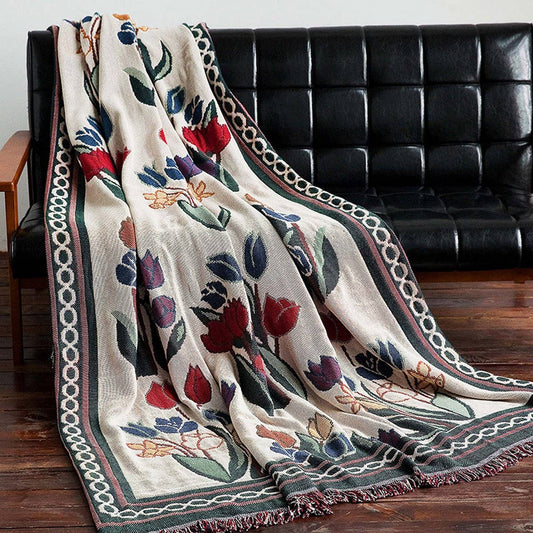 Thick Sofa Throw Blanket for Couch Cover