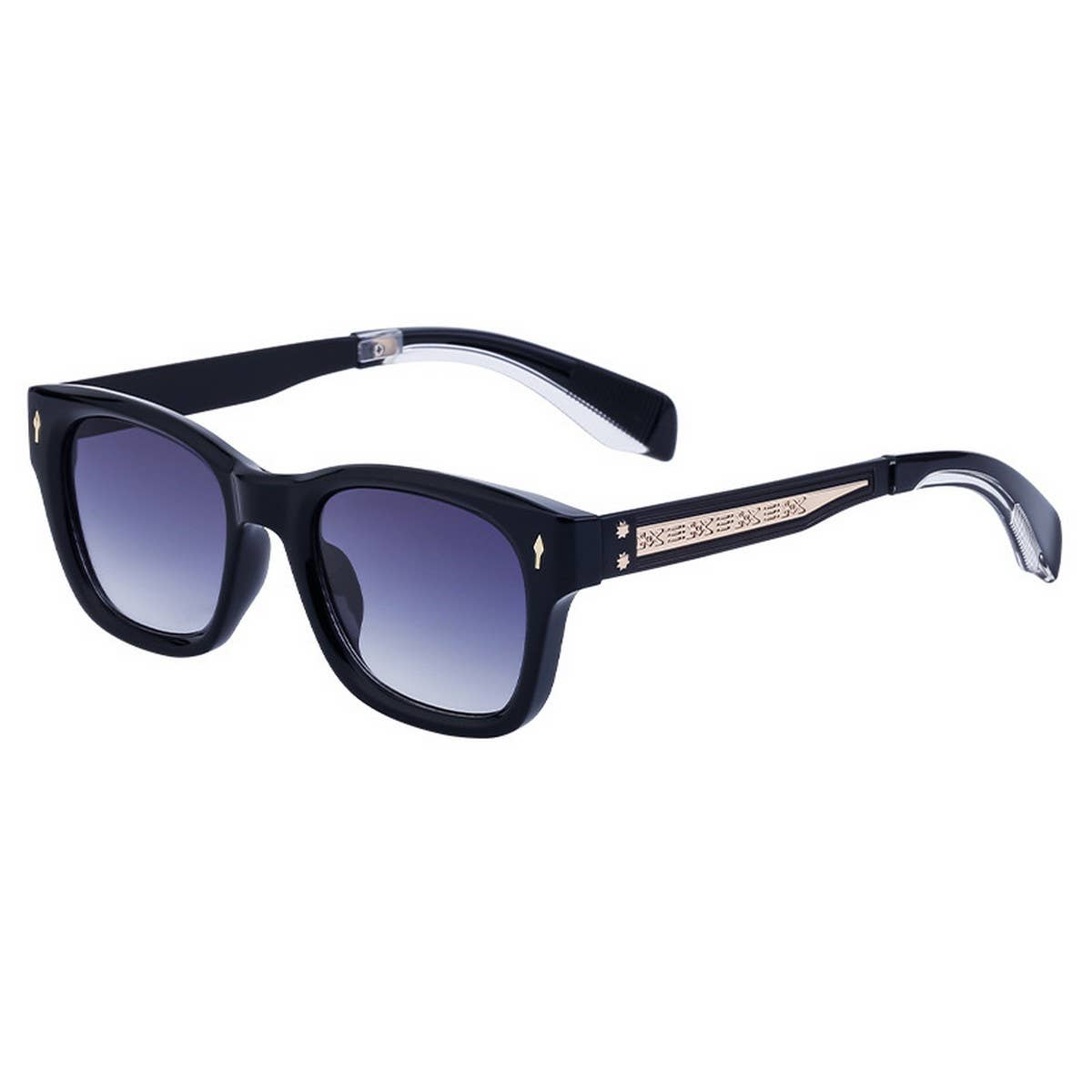 FASHION POLARIZED SQUARE FRAME SUNGLASSES_CWASG0753
