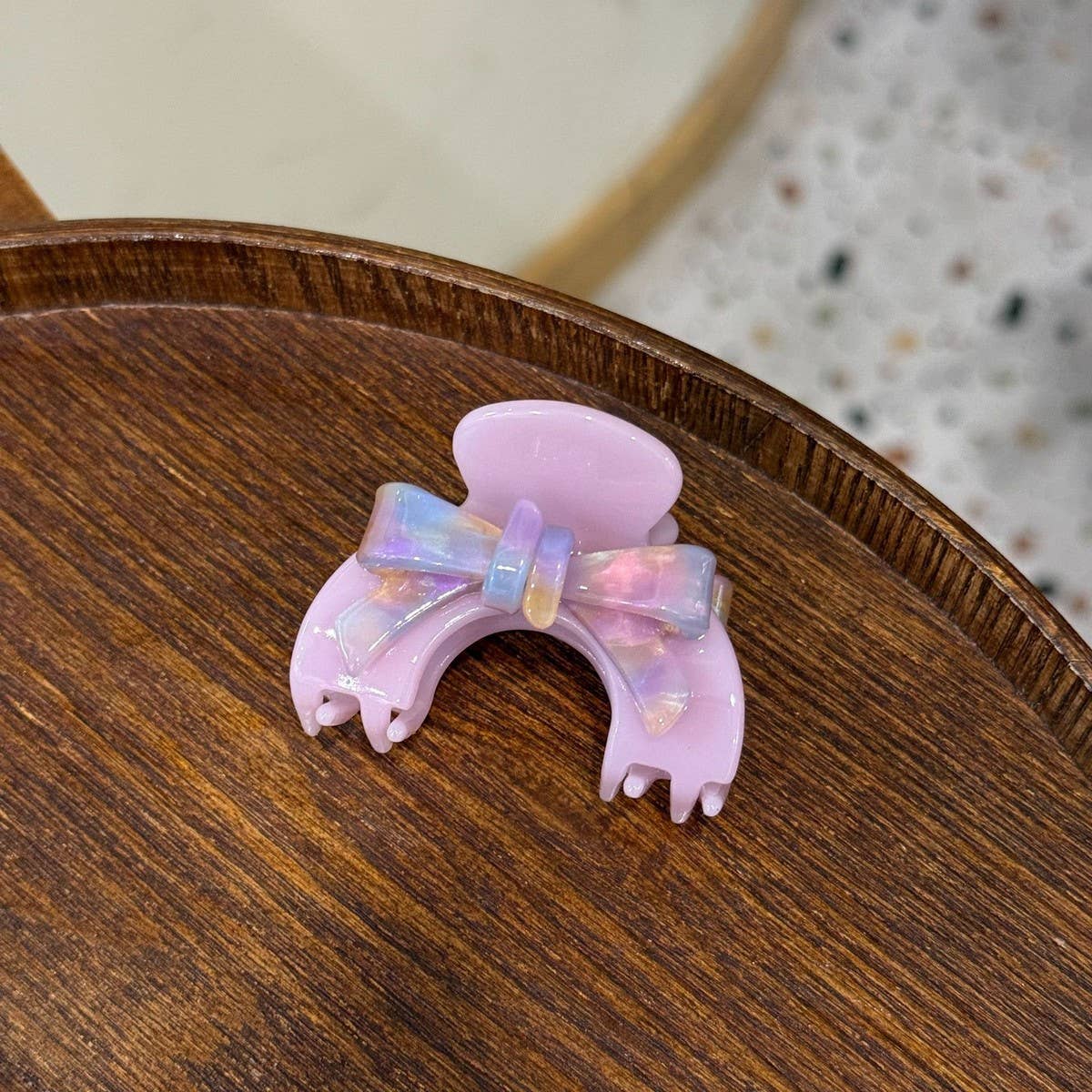 CWAHA4556_NEW SWEET SEMI-CIRCULAR TEMPERAMENT HAIRPIN