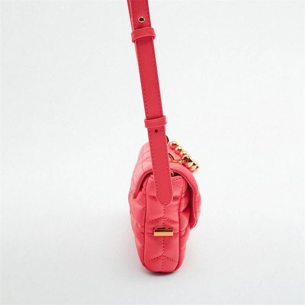 NEW FASHION SMALL GOLD MINI SHOULDER BAG_CWAB3443