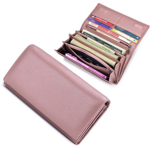 Women¡¯s Leather Long Wallet ? Large Capacity_CUAB00401