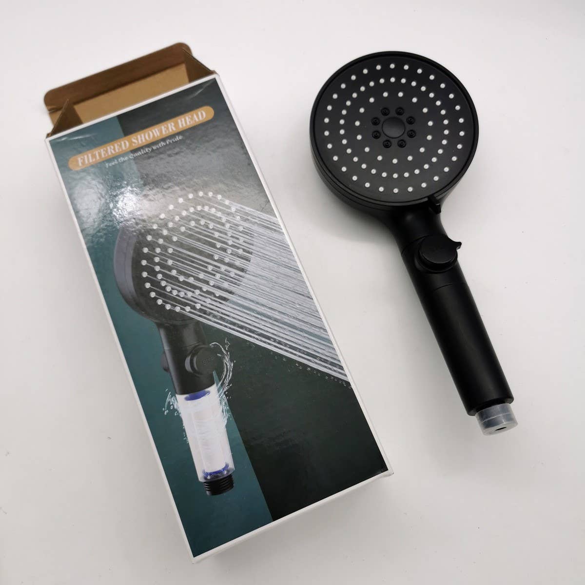 FIVE-SPEED MULTI-FUNCTION BOOSTER SHOWER HEAD