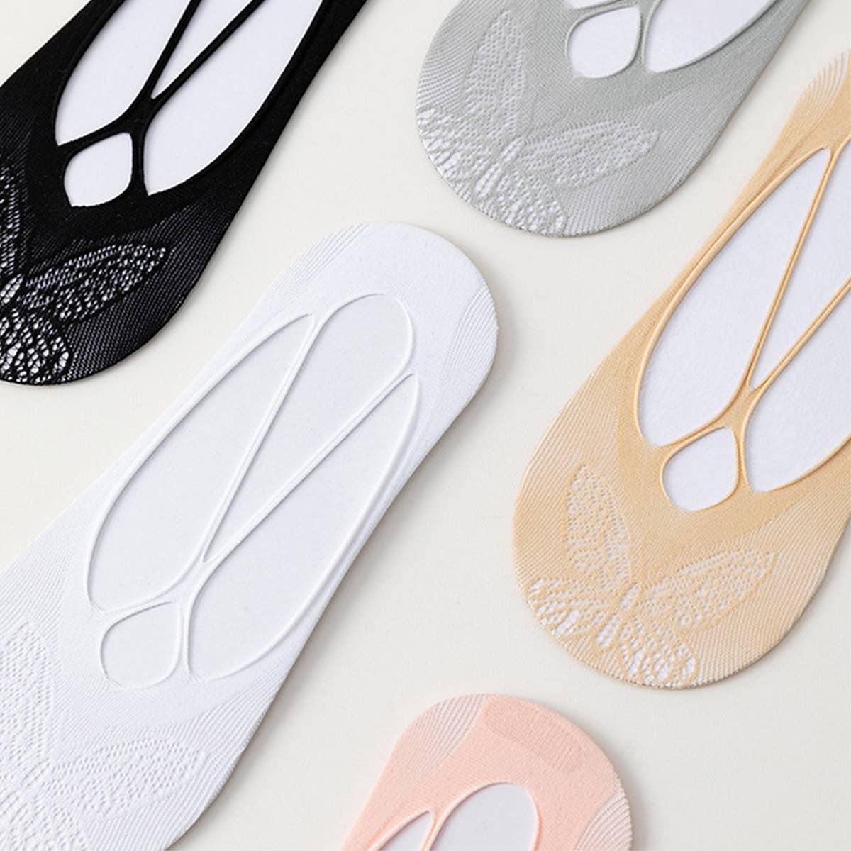 STRAP INVISIBLE SOCKS SHALLOW LOW CUT BOAT SOCKS_CWMS0502