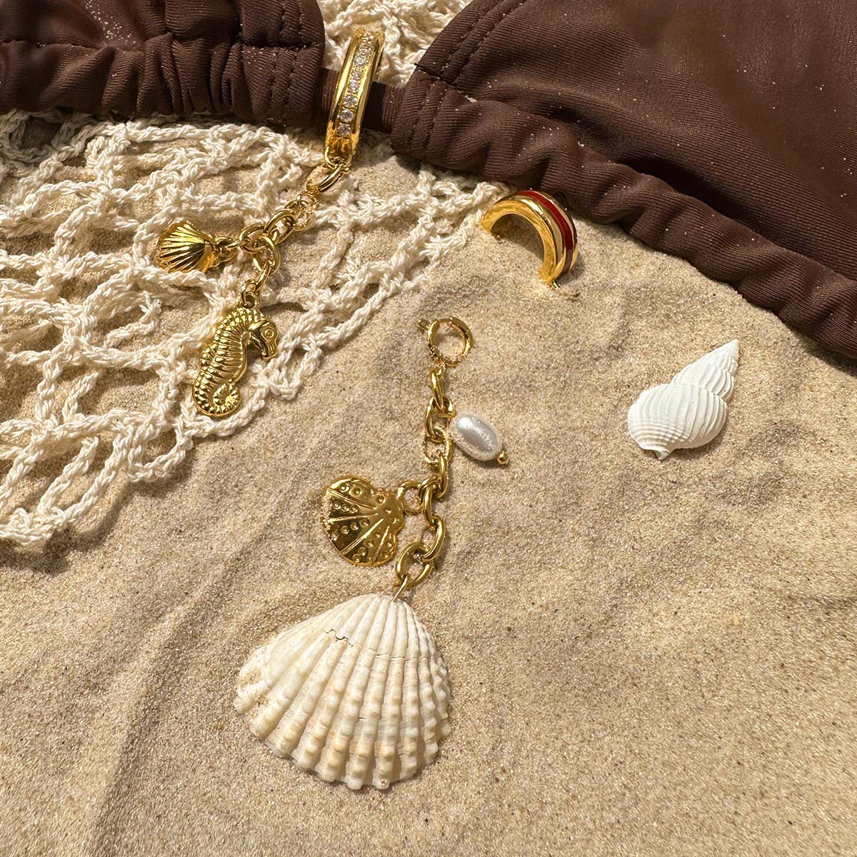 STAINLESS STEEL BIKINI SHELL JEWELRY PENDANT_CWMM4673