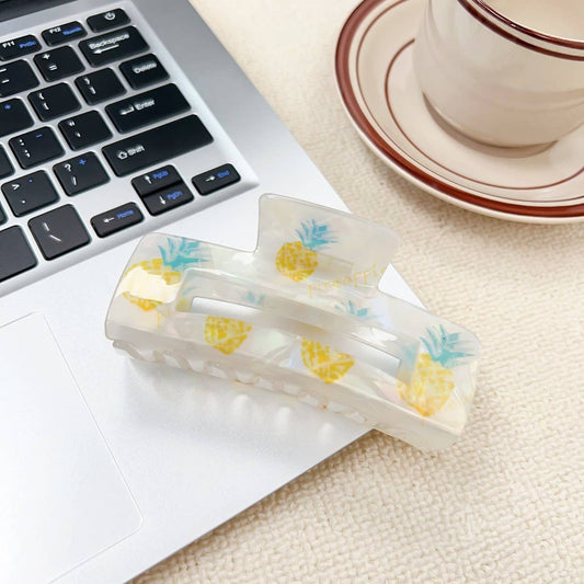 Iridescent Fruit Hair Claw, Sweet Candy Color Clip_CWAHA1577