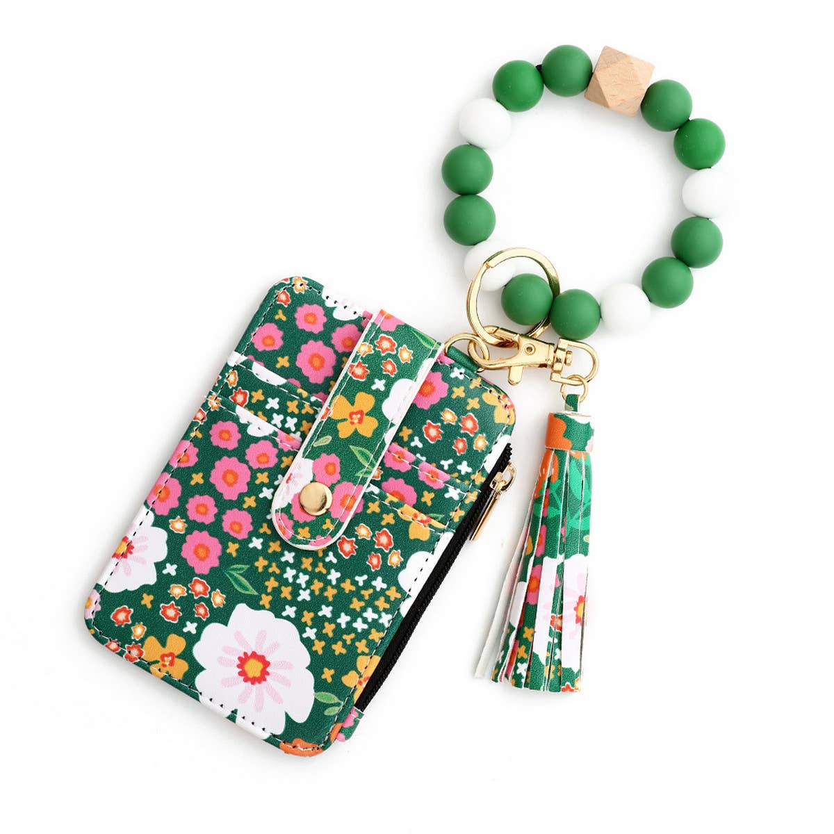 NEW ARRIVAL BRACELET FLORAL KEYCHAIN