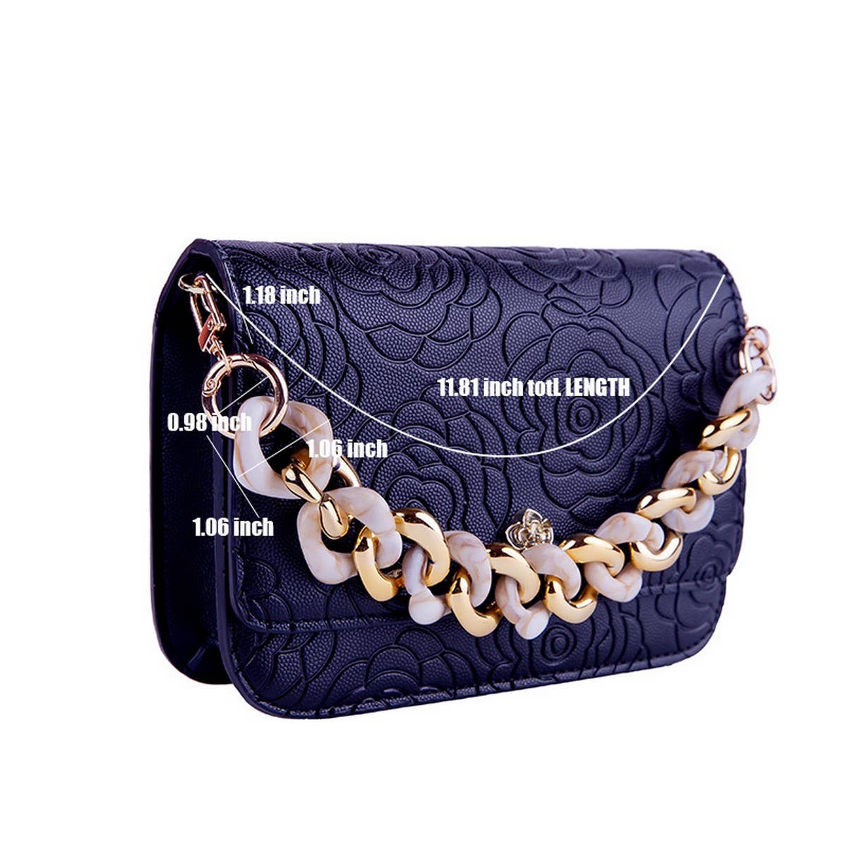 11.81"Handbag Acrylic Chain,Phone Case Chain Strap_CWMM5112