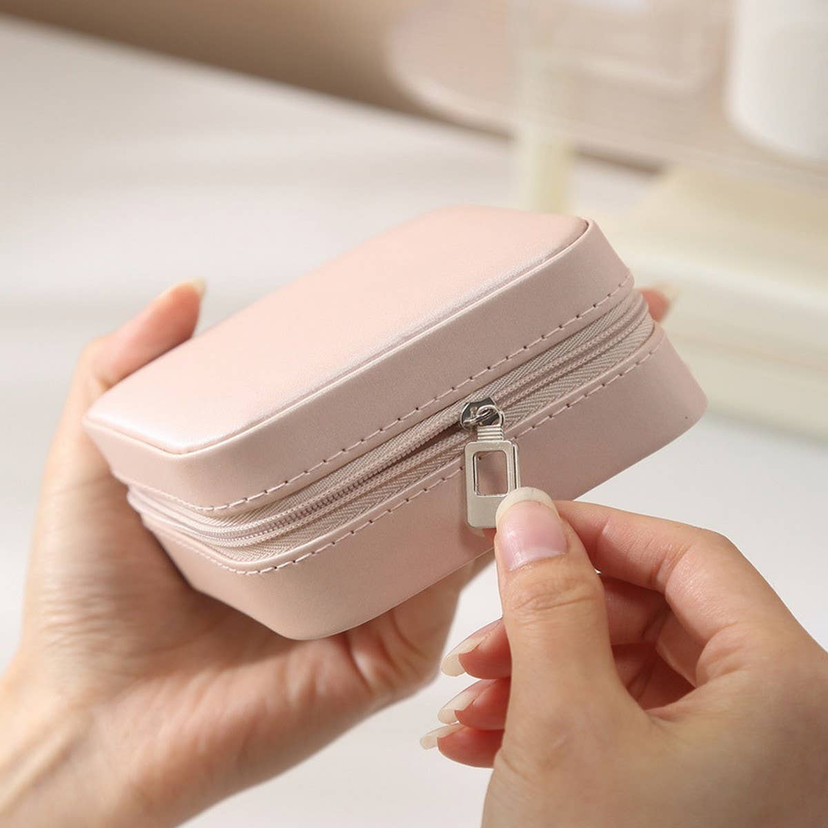 PORTABLE MIRROR JEWELRY STORAGE BOX_CWAJE1547