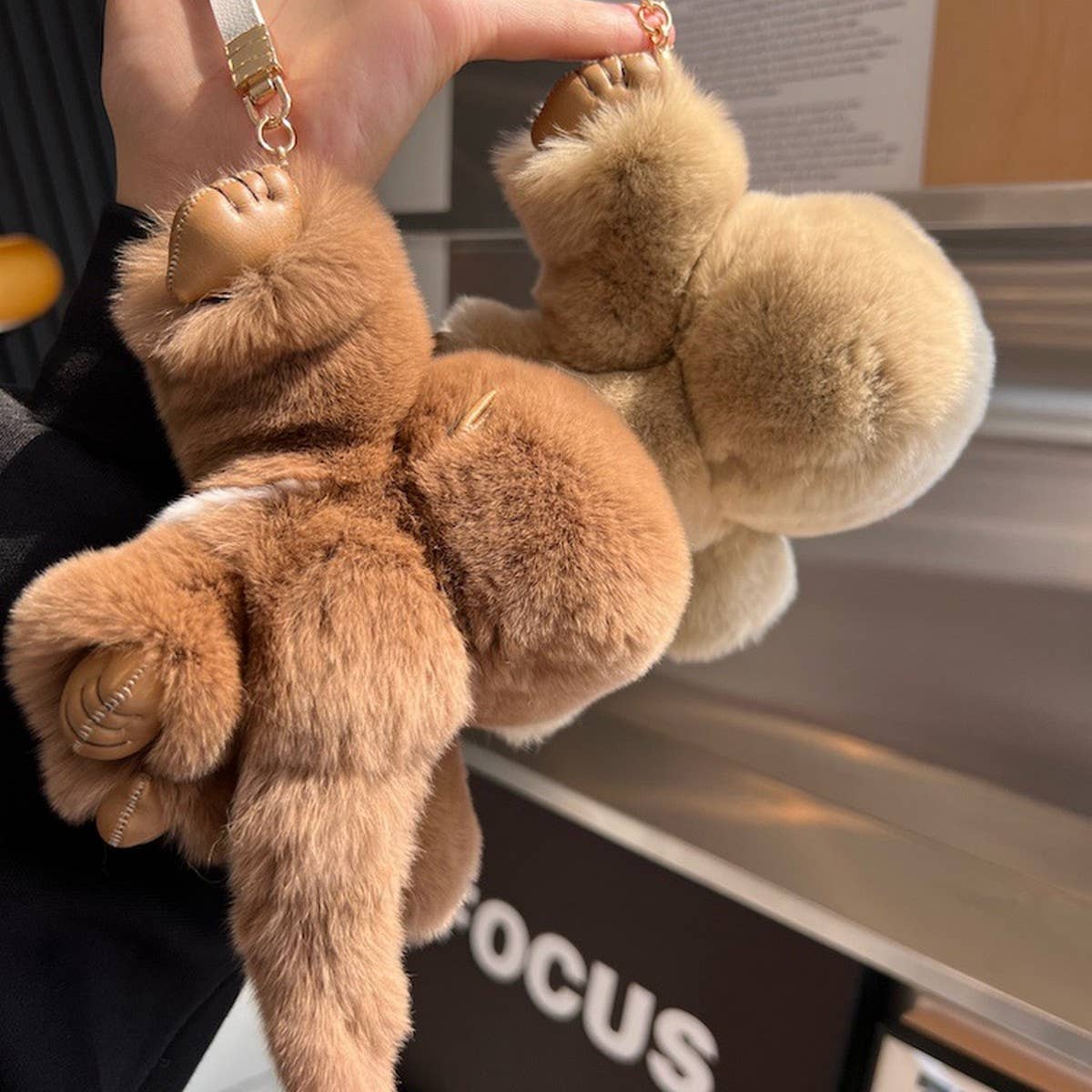 NEW CUTE PRUSSIAN MONKEY CAR KEYCHAIN PENDANT