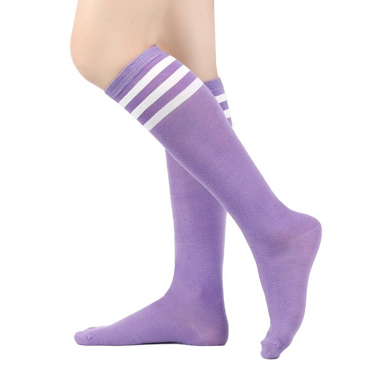 CWMM10064_WOMEN KNEE-HIGH SOCKS FOR SCHOOL &AMP  PERFORMANCE