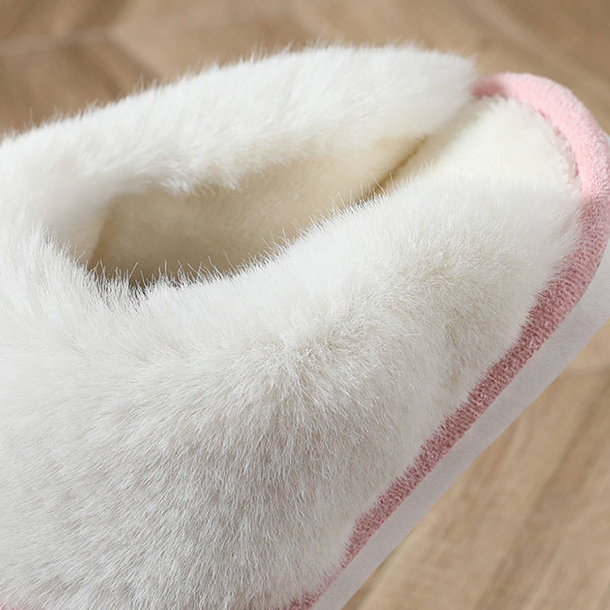 FAUX SUEDE FUZZY SLIPPERS WOMEN,MEN