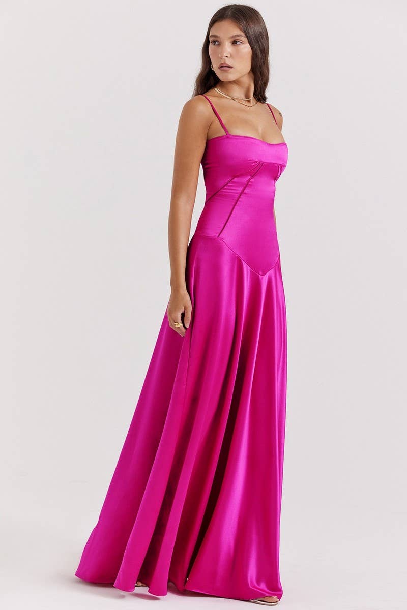 CWDMD5567_BACKLESS SPAGHETTI STRAP SLIM FIT EVENING GOWN