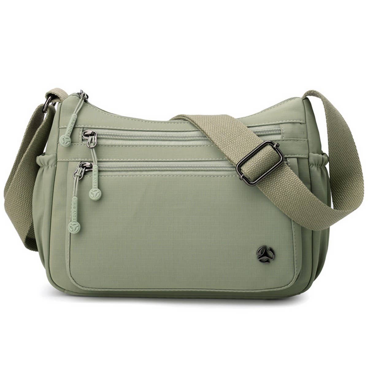 CASUAL SIMPLE MULTI-LAYER NYLON SHOULDER BAG_CWASC1779