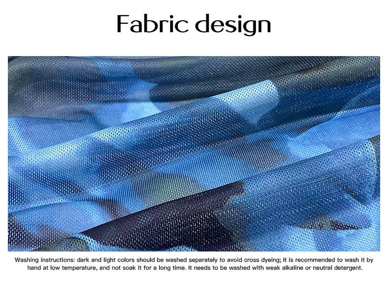 TEMPERA TOP TOP SMUDGED DRESS