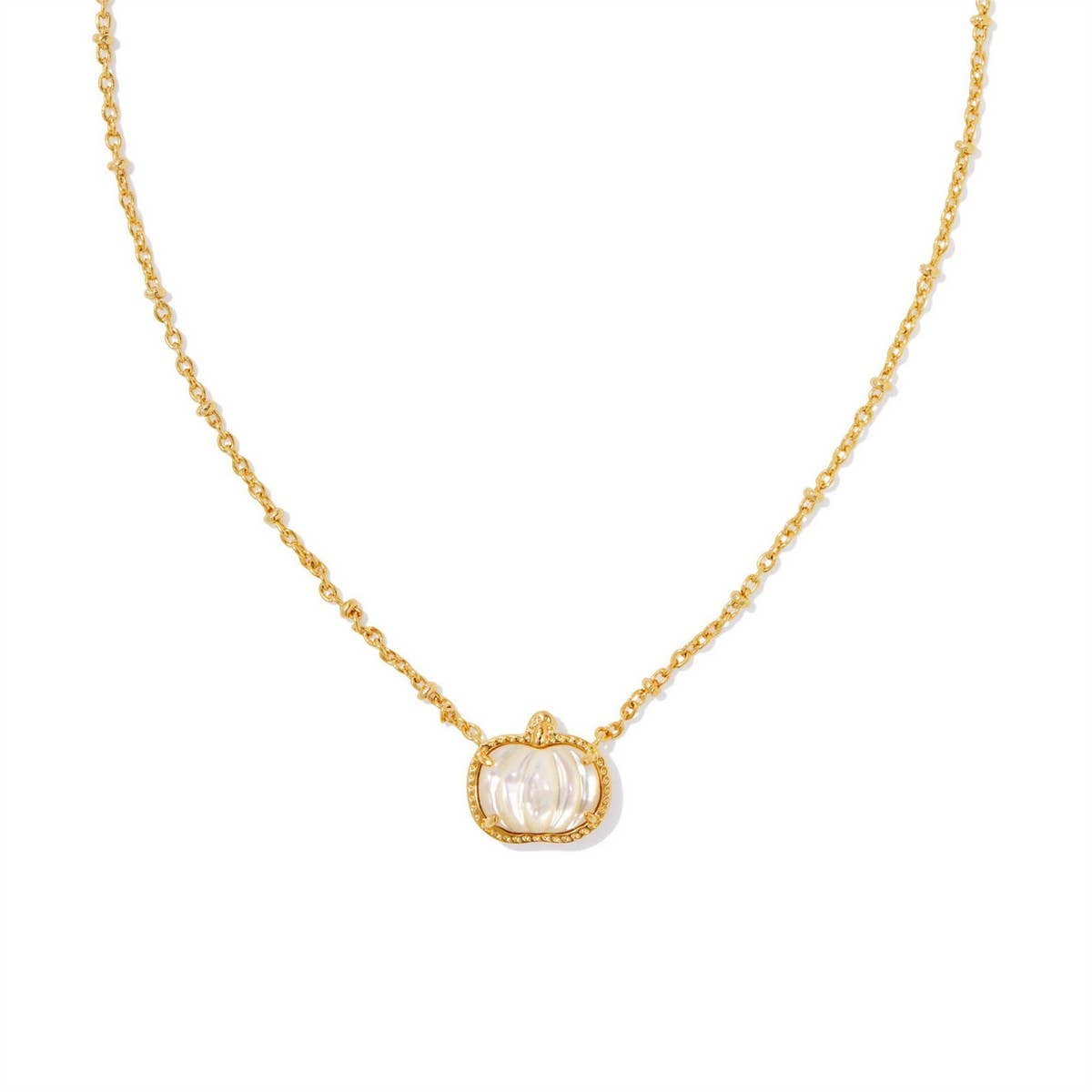 NEW PERSONALIZED PUMPKIN TEXTURE NECKLACE