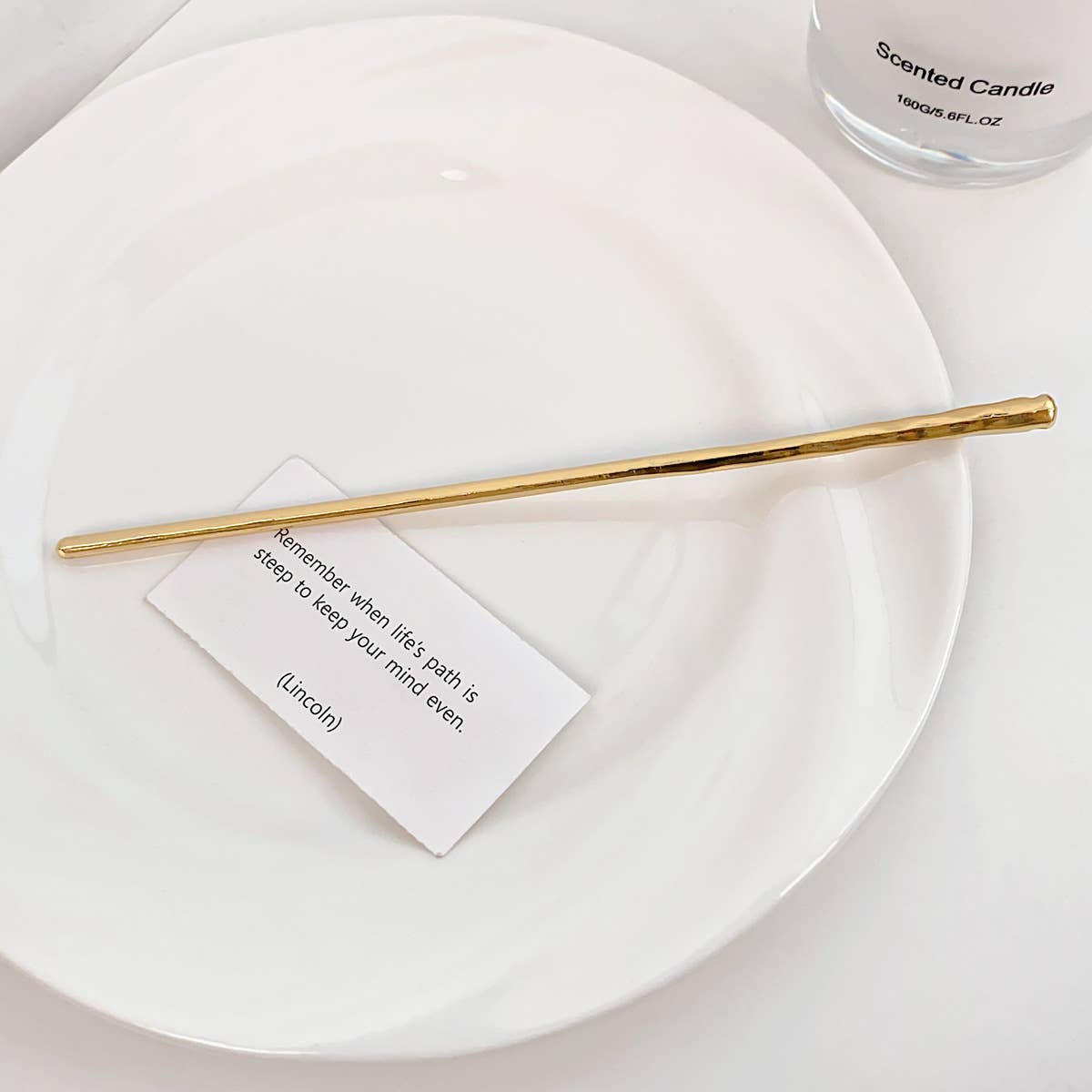 Simple metal hairpins ancient-style accessories