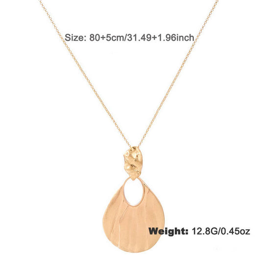 NEW UNIQUE TEXTURE NICHE EARRINGS FASHION SET_CWAJE2904