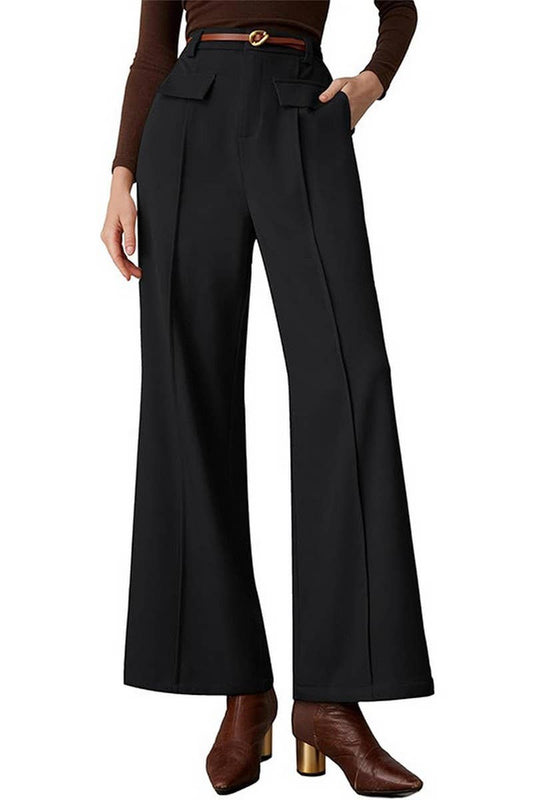 CWBLP1967_HIGH WAIST WIDE LEG BUSINESS CASUAL TROUSERS