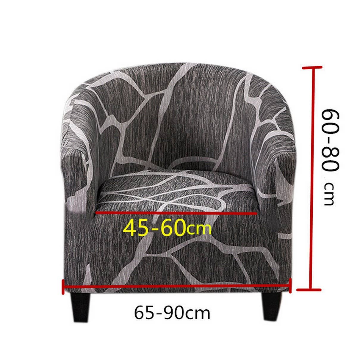 Single Sofa Chair Cover, Small Round Fit_CWMM8319