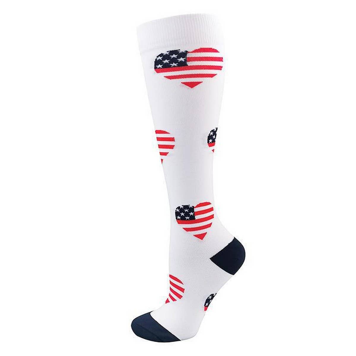 WOMEN'S SPORTS LONG ELASTIC COMPRESSION SOCKS