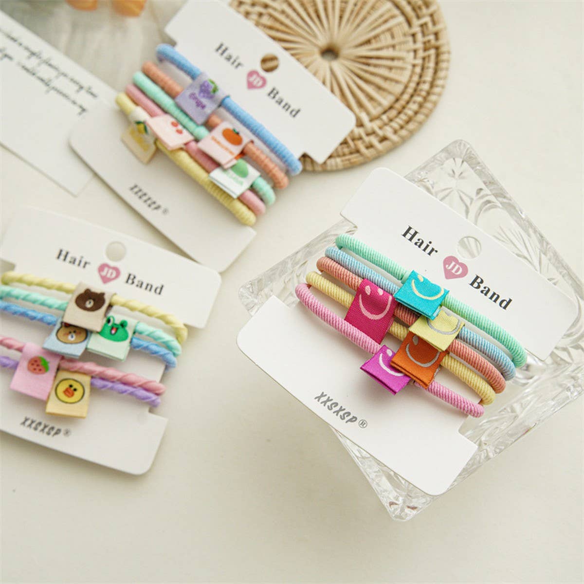 SWEET CANDY COLOR CHILDREN'S HAIR TIES_CWAHA1114