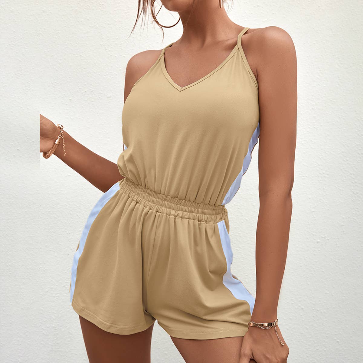 SEXY V NECK SUSPENDER JUMPSUIT_CWSJS0431