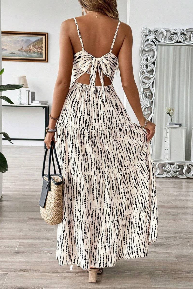 CWDMD5874_ASYMMETRICAL STRIPED CAMI MAXI DRESS