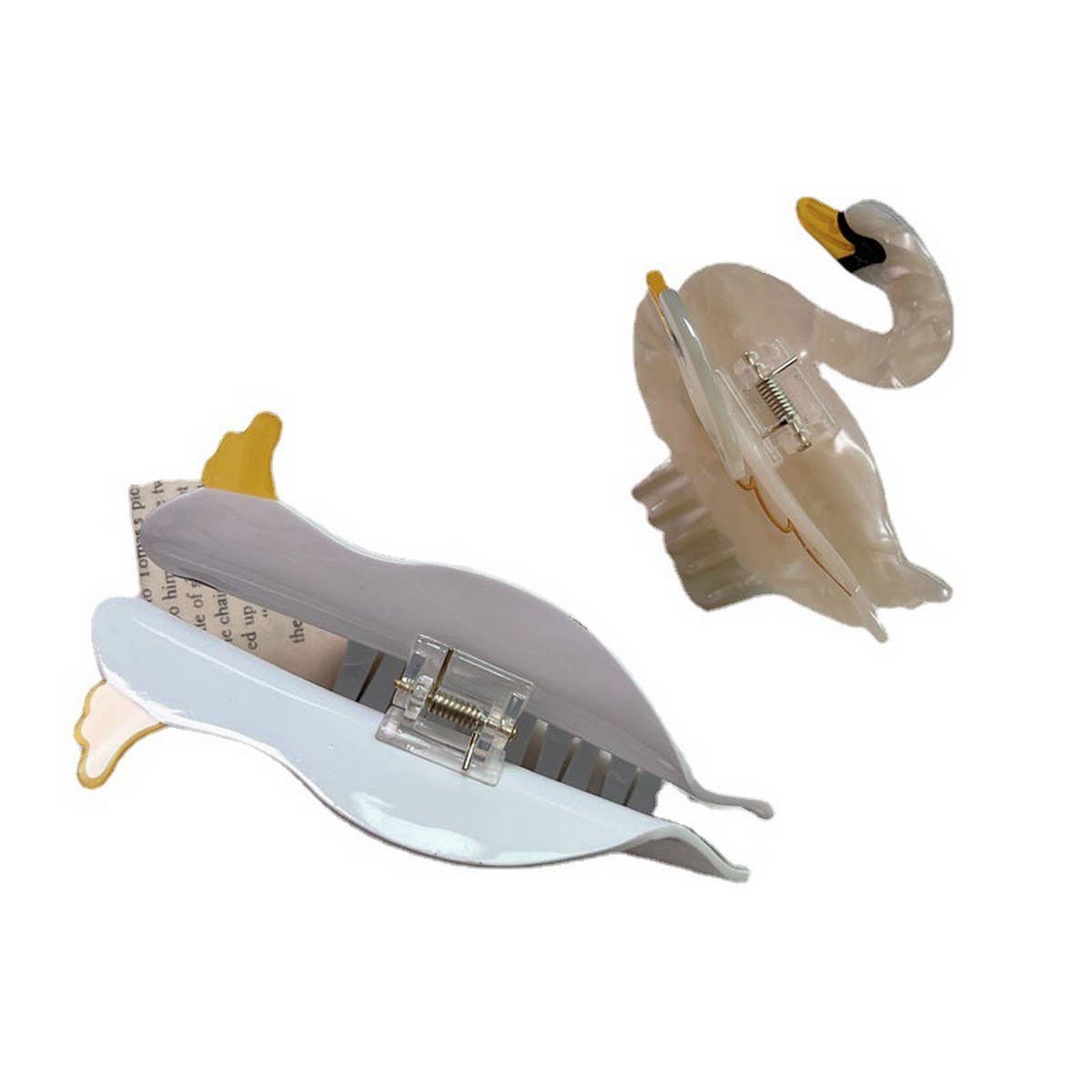 ANIMAL COLORFUL PARROT BIRD HAIR CLIP_CWAHA1336