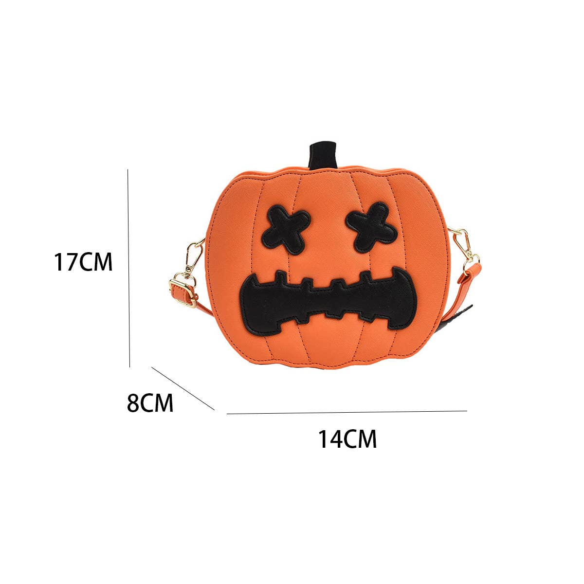 HALLOWEEN PUMPKIN BAG SHOULDER CROSSBODY BAG_CWAB0997