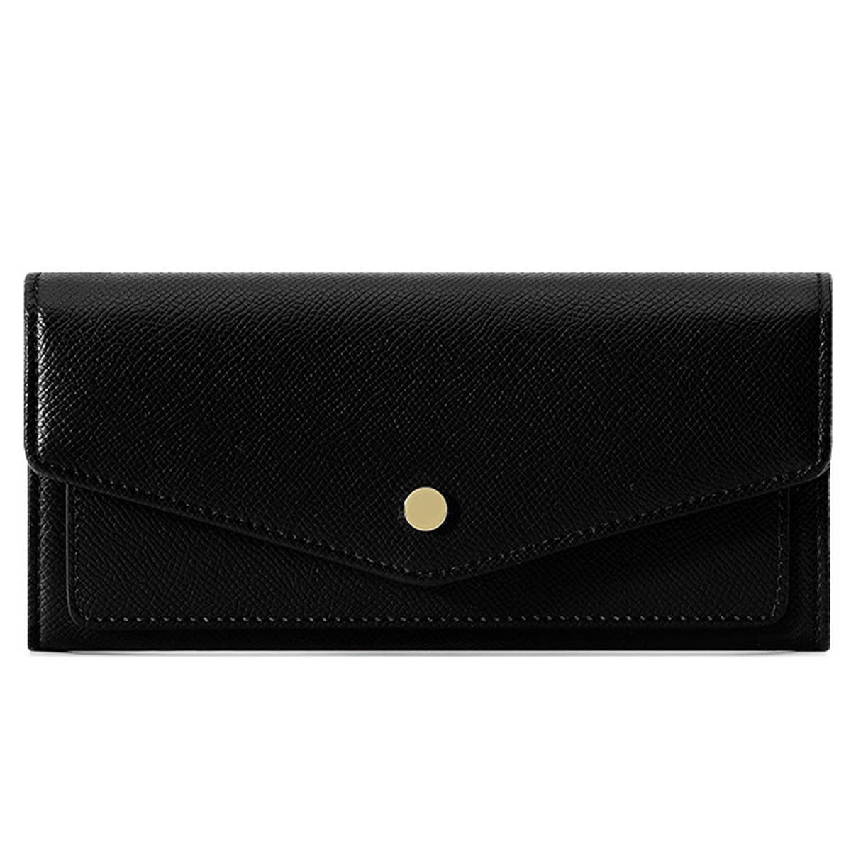 COLOR BLOCKING MINIMALIST LARGE CAPACITY WALLET_CWAB1609
