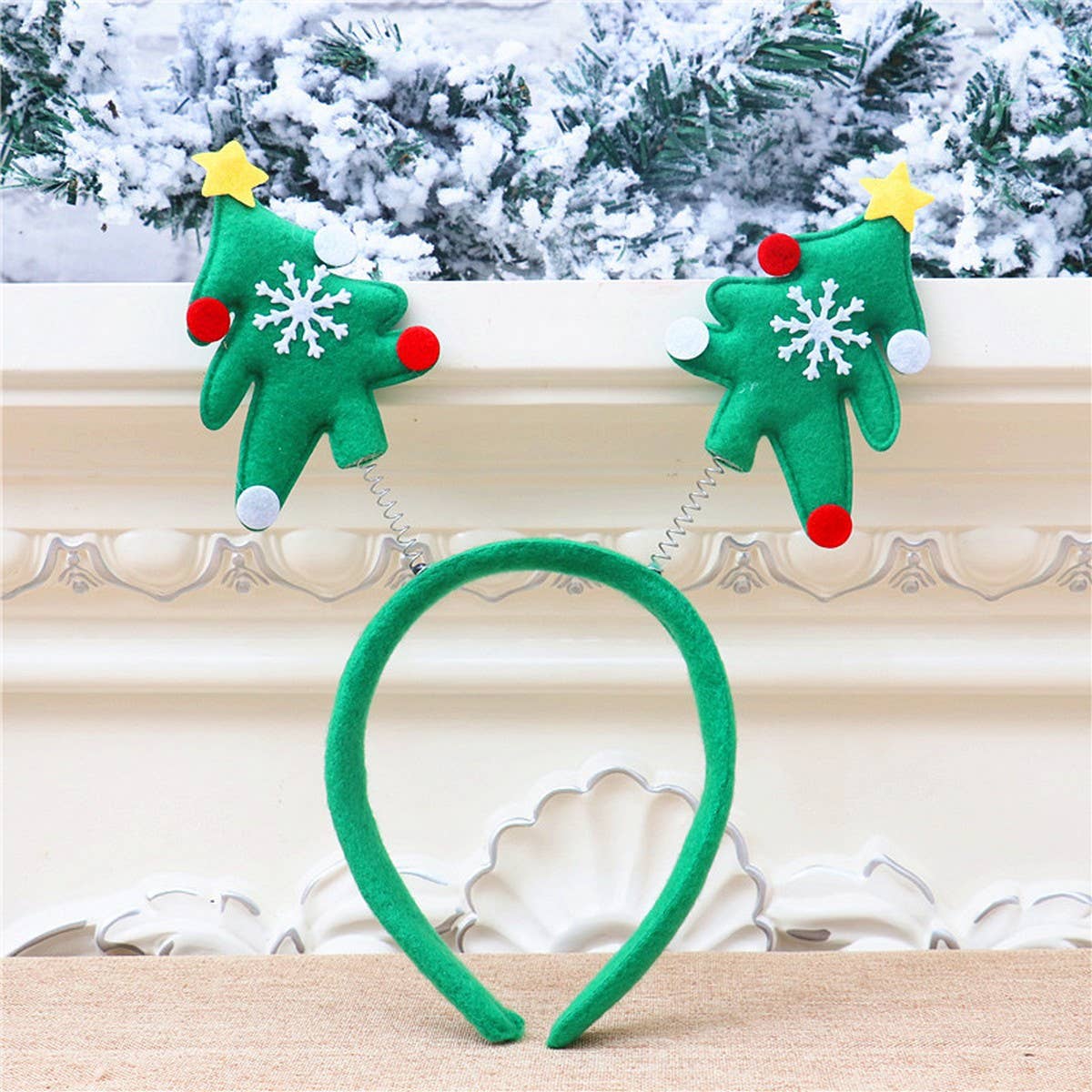 CHRISTMAS CARTOON HEADBAND