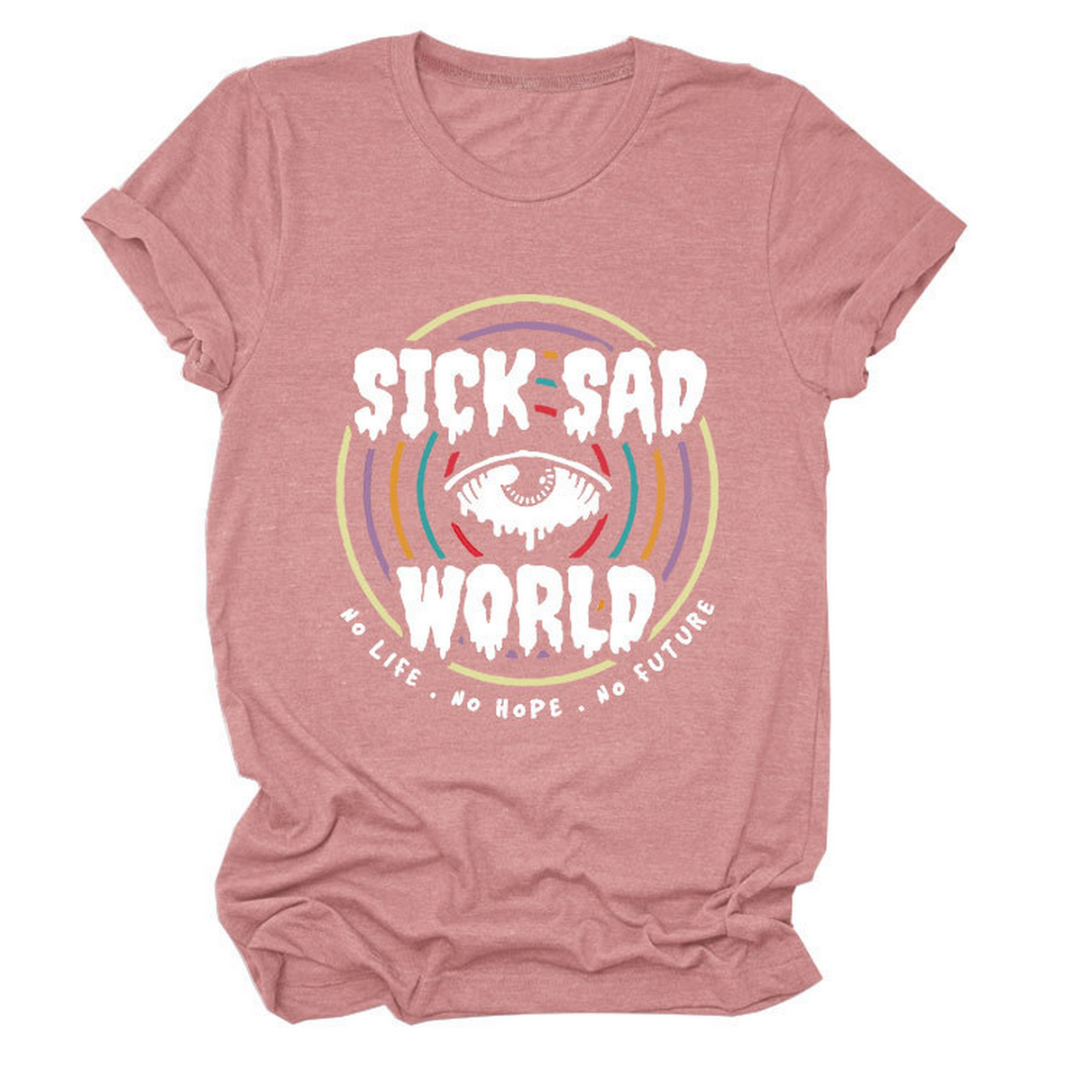 Simple Crew Neck Tee ??Comfortable Fit_CWTTS1532