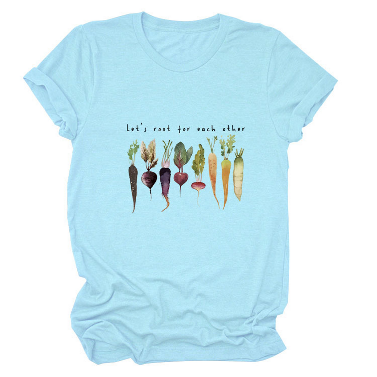 Women??¢s Crew Neck Tee with Positive Quote_CWTTS1478