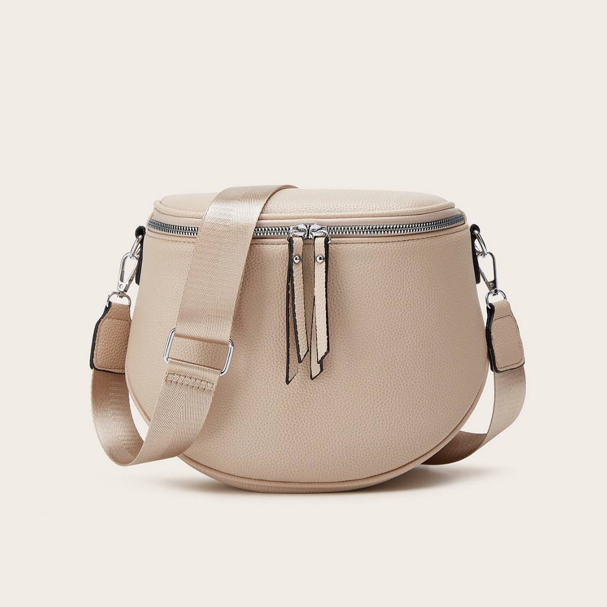VERSATILE LYCHEE CROSSBODY SADDLE BAG_CWAB2637