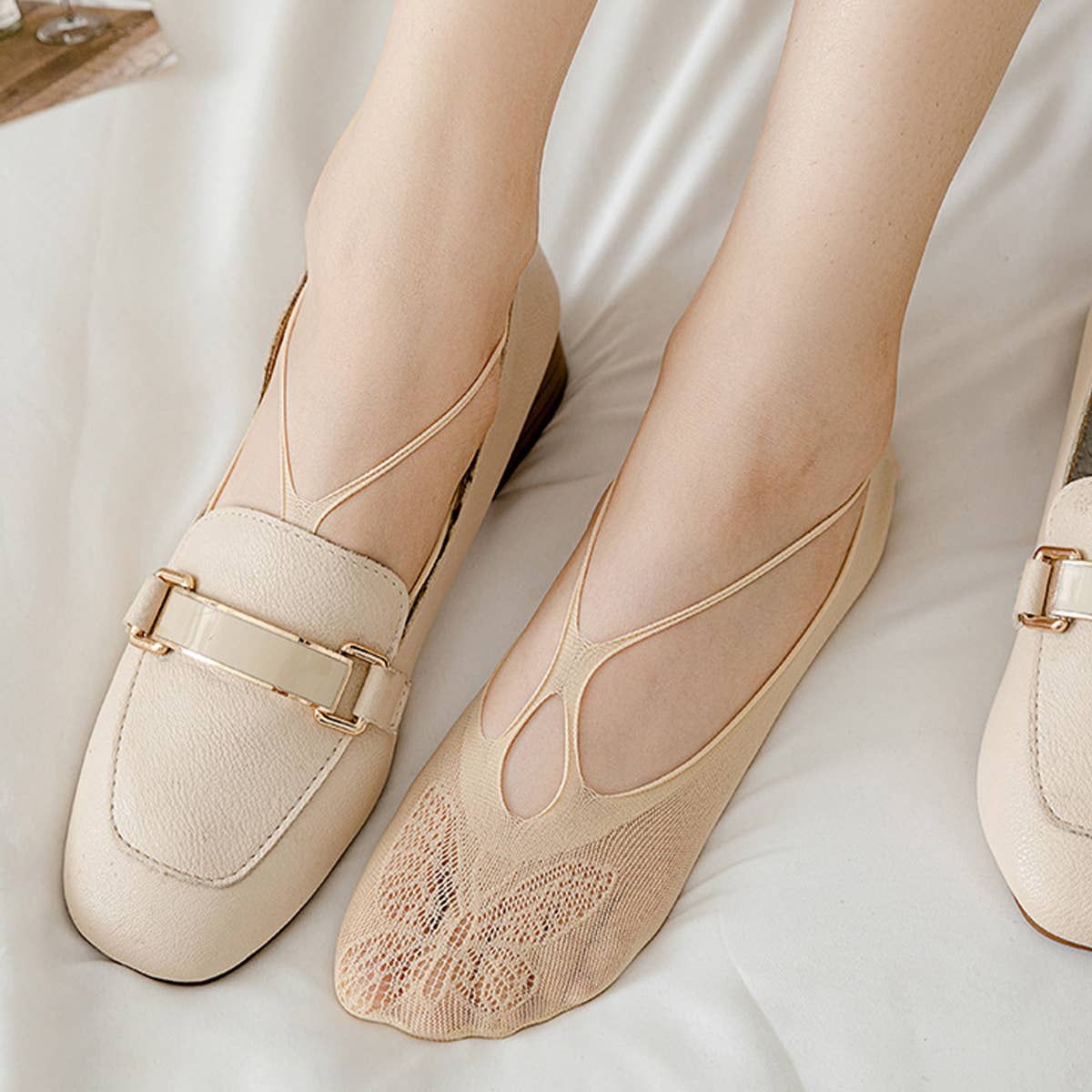 STRAP INVISIBLE SOCKS SHALLOW LOW CUT BOAT SOCKS_CWMS0502