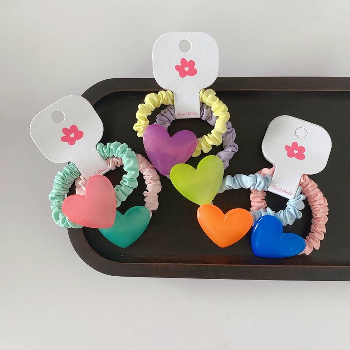 CHILDREN'S COLOR MATCHING JELLY HAIR TIE