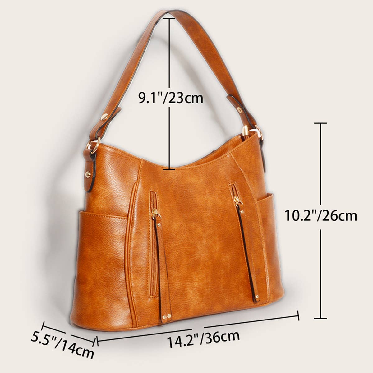 WOMEN LARGE CAPACITY VINTAGE TOTE BAG_CWAB0566
