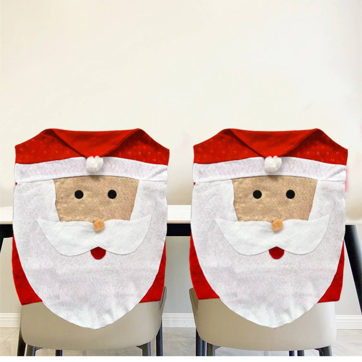 CWMM9723_CHRISTMAS DINING CHAIR SANTA CHAIR SET