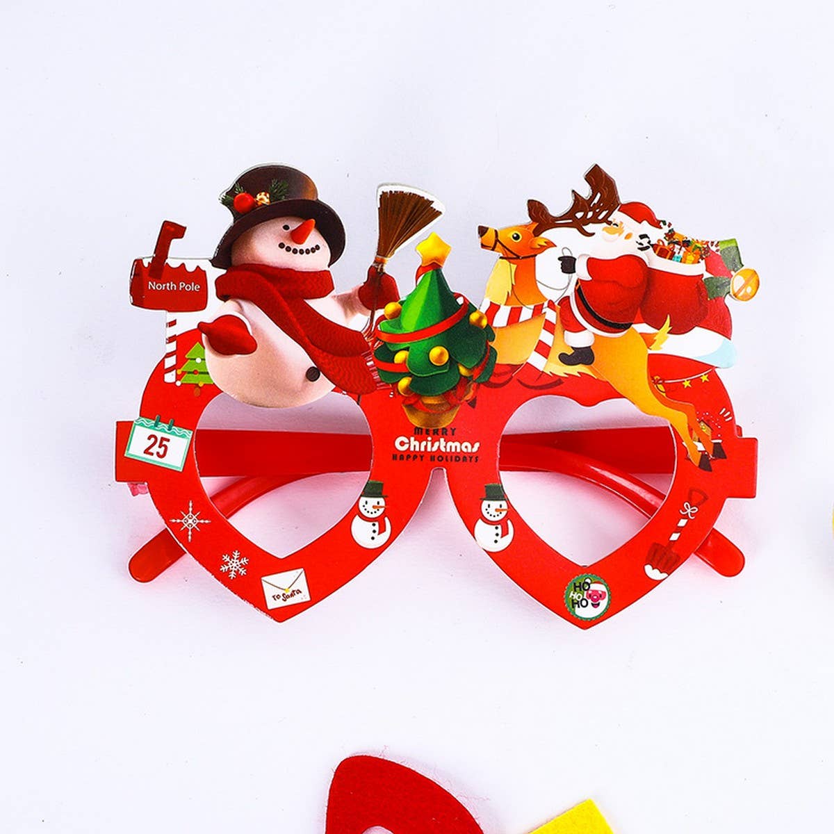 CREATIVE CHRISTMAS GIFT DECORATION GLASSES FRAME