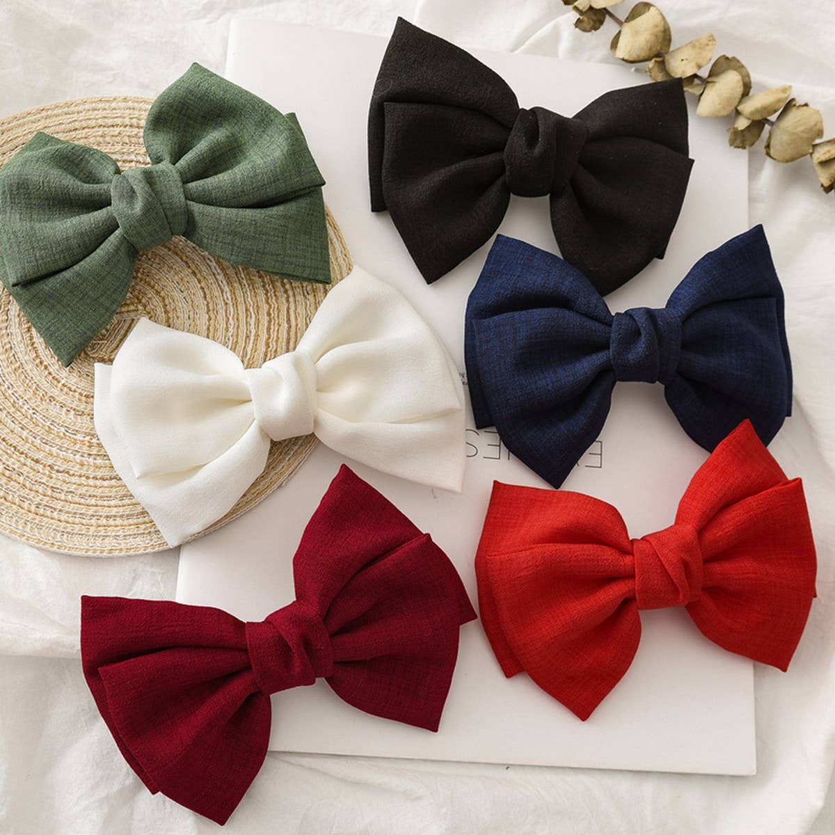 WOMEN KNOTTED BOW HAIR CLIP_CWAHA0836
