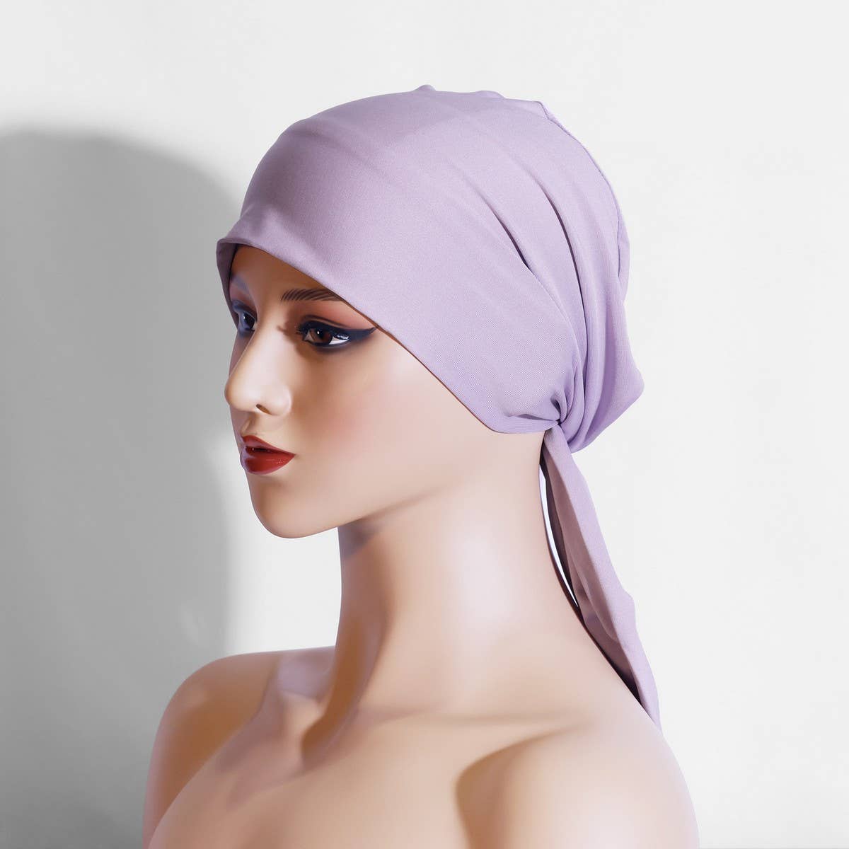 ARC-SHAPED TWO-TAIL CLASSIC ETHNIC HEADSCARF_CWASC2446